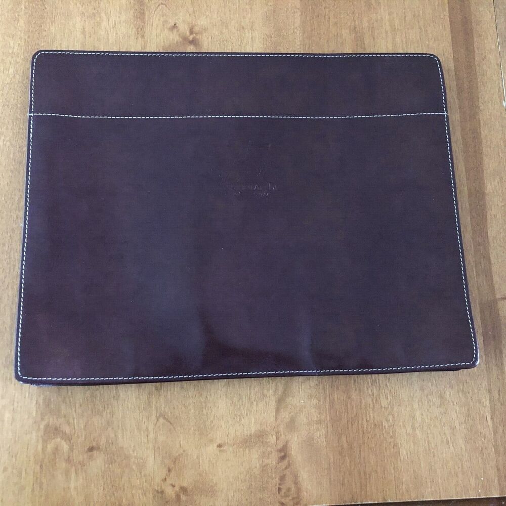 Keeneland Racetrack KY 75 Year Anniversary Barrington Leather Portfolio